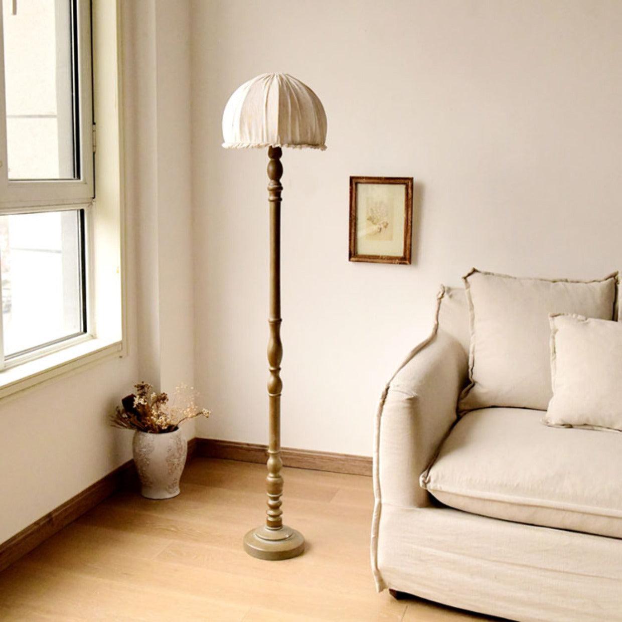 Moonshine Wood Floor Light 11.8", Floor Lamp, detail 4
