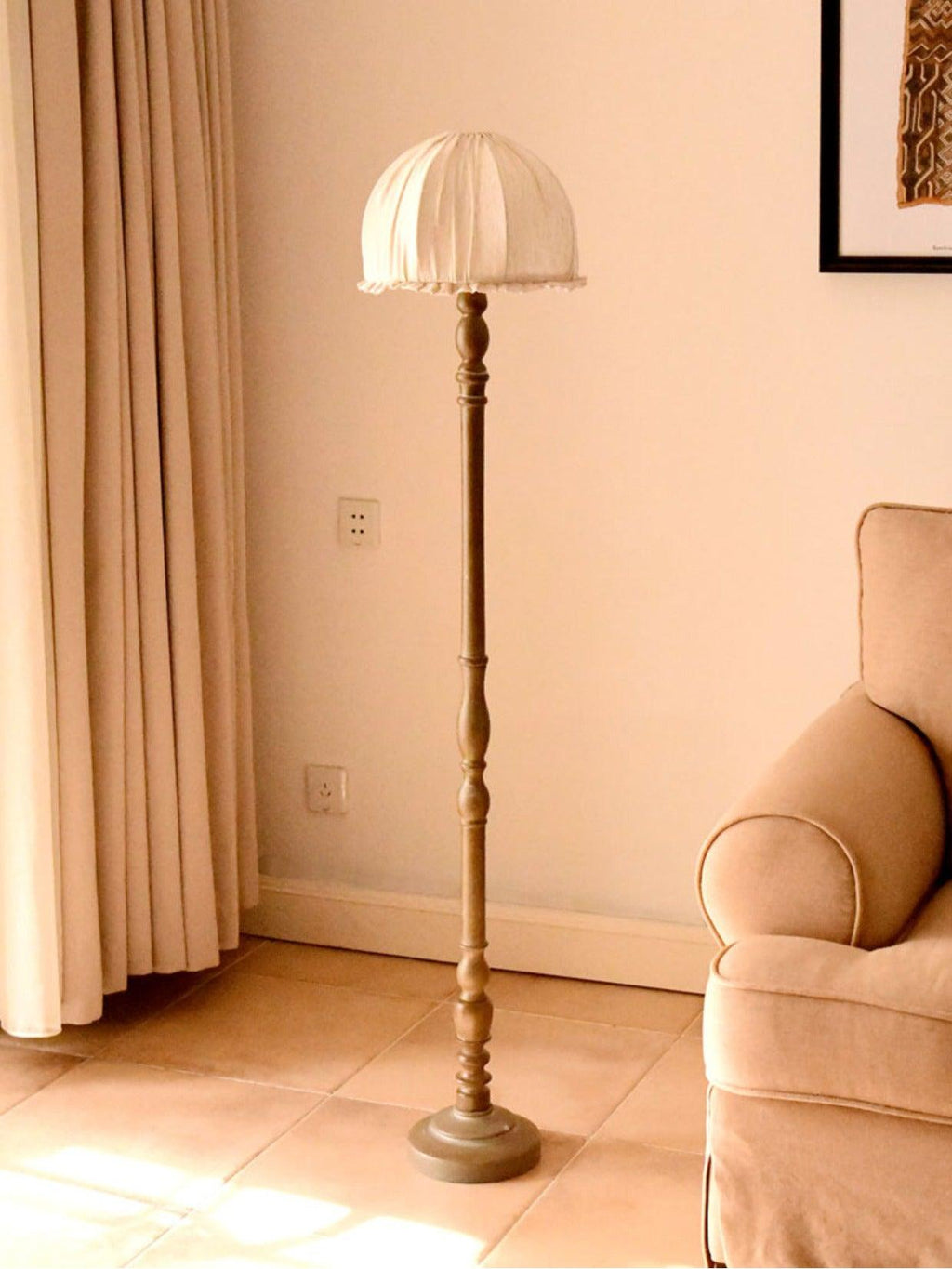 Moonshine Wood Floor Light 11.8", Floor Lamp, detail 6