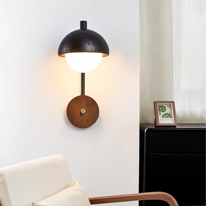 Morrow Dome Wall Light, Hardwired Wall Sconce, detail 3