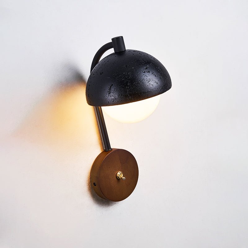 Morrow Dome Wall Light, Hardwired Wall Sconce, detail 5