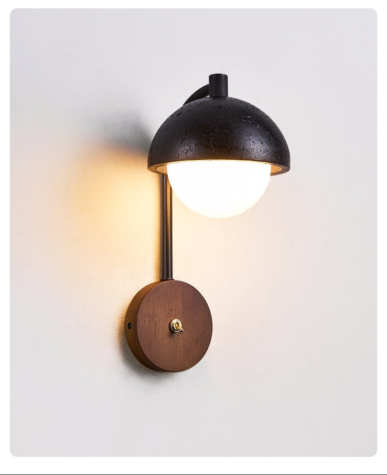 Morrow Dome Wall Light, Hardwired Wall Sconce, detail 8