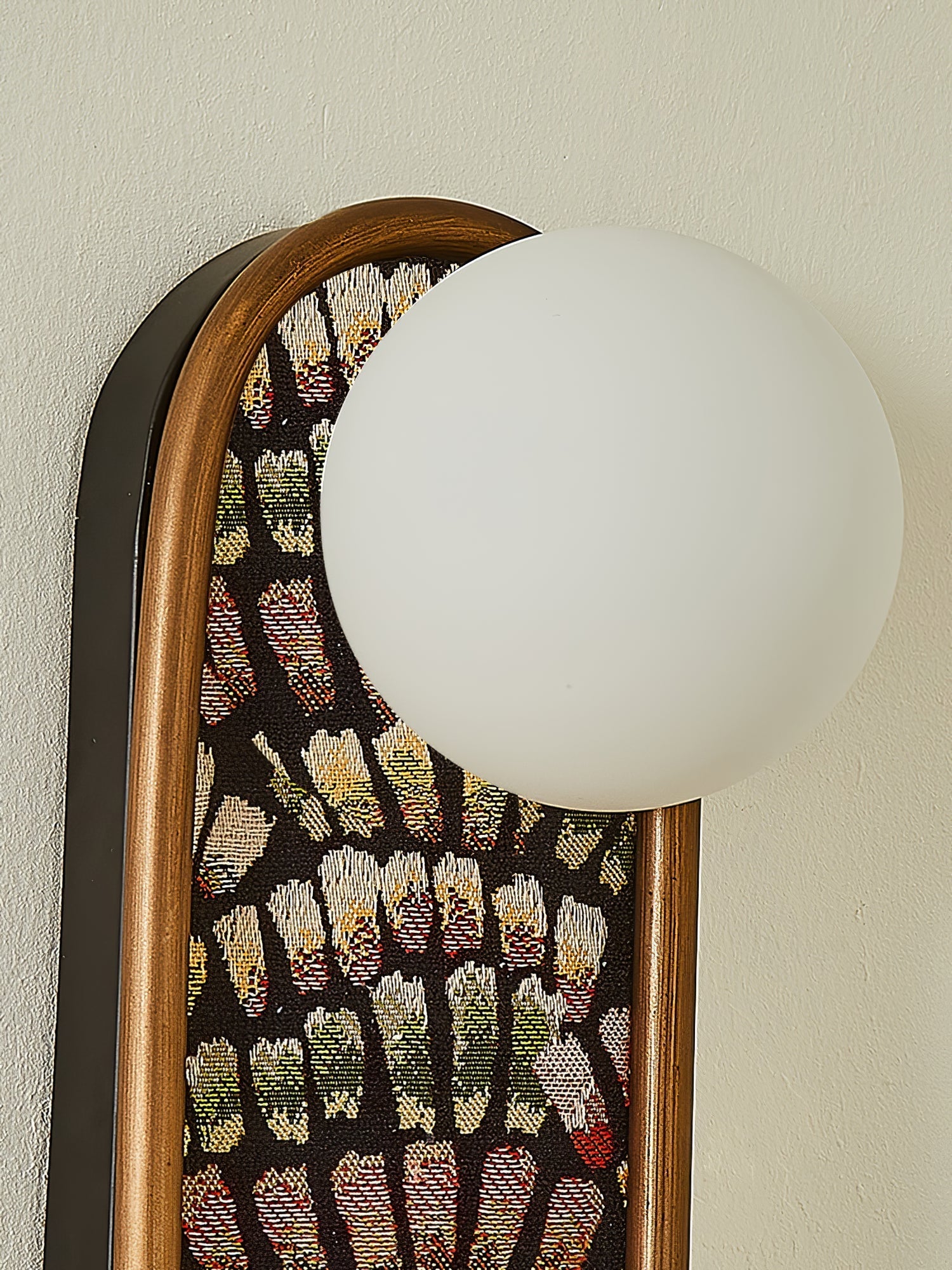 Mosaic Wall Light, Hardwired Wall Sconce, detail 14