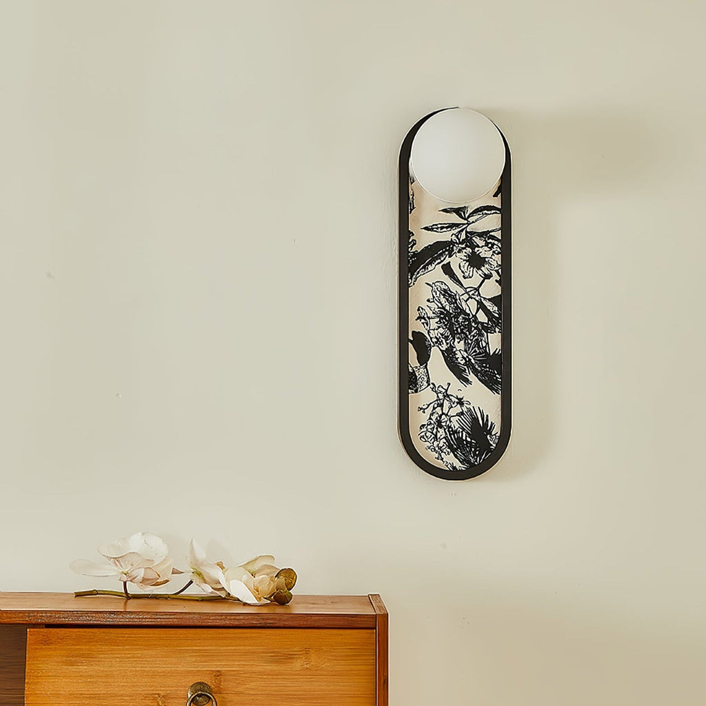 Mosaic Wall Light, Hardwired Wall Sconce, detail 11