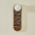 Mosaic Wall Light, Hardwired Wall Sconce, Metal, Model A: Dia 13cm x H 40cm
