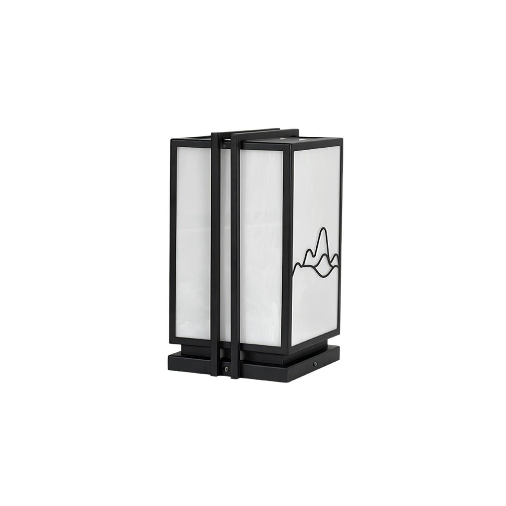 Mountain Architectural Light Exterior Post Light, Outdoor Wall Light, detail 19