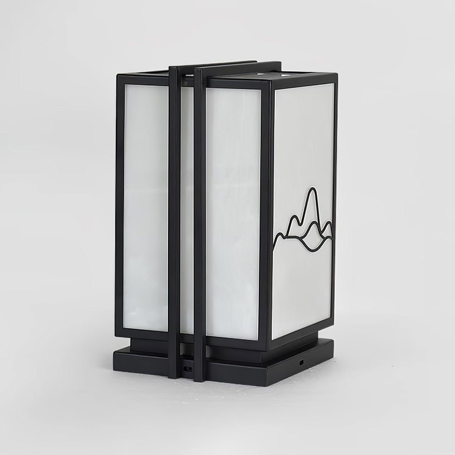 Mountain Architectural Light Exterior Post Light, Outdoor Wall Light, detail 13