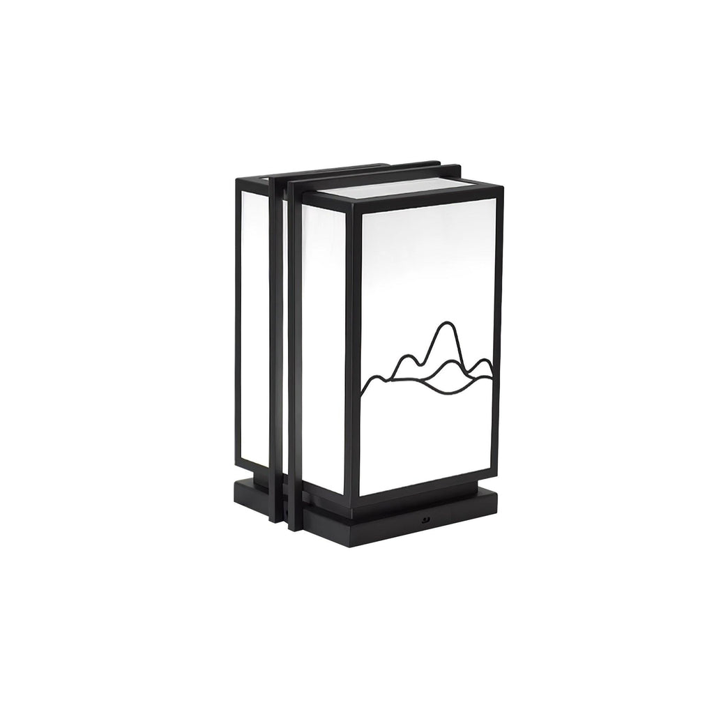 Mountain Architectural Light Exterior Post Light, Outdoor Wall Light, detail 18