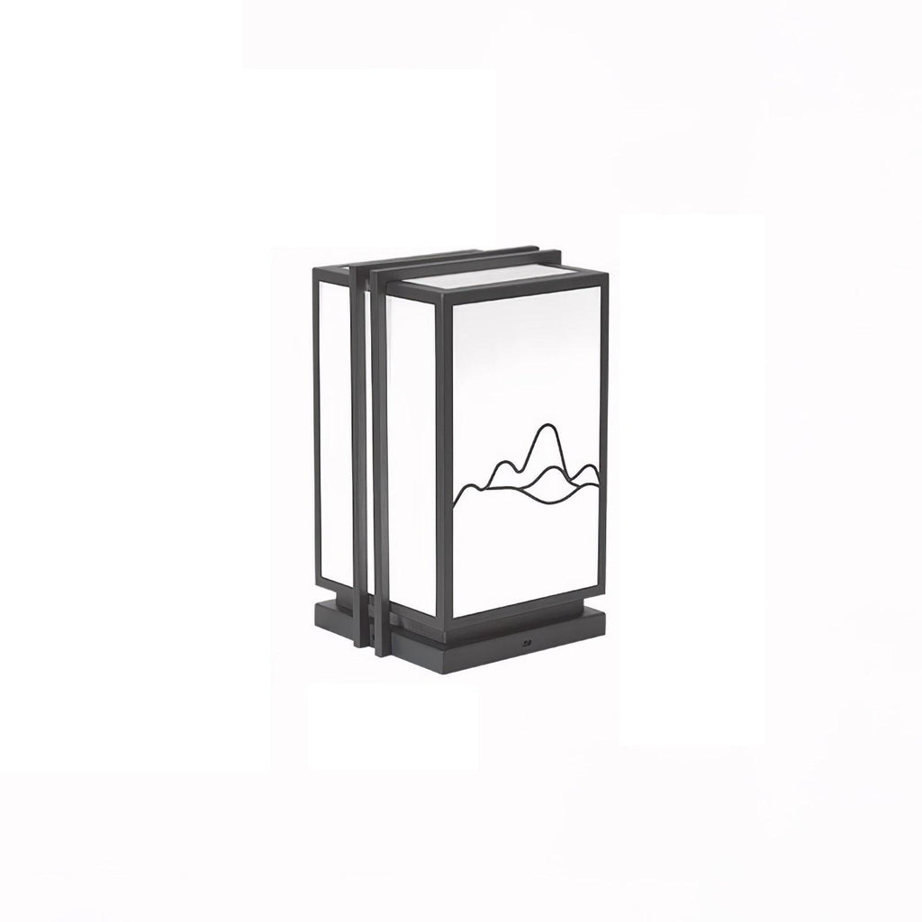 Mountain Architectural Light Exterior Post Light, Outdoor Wall Light, detail 17