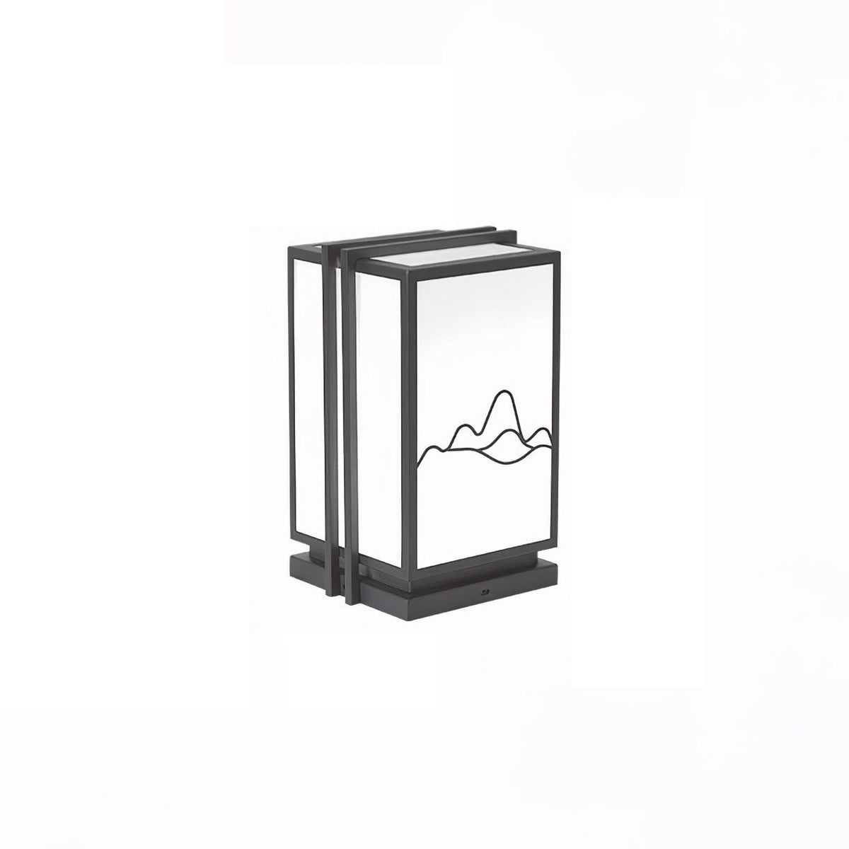 Mountain Architectural Light Exterior Post Light, Outdoor Wall Light, detail 17