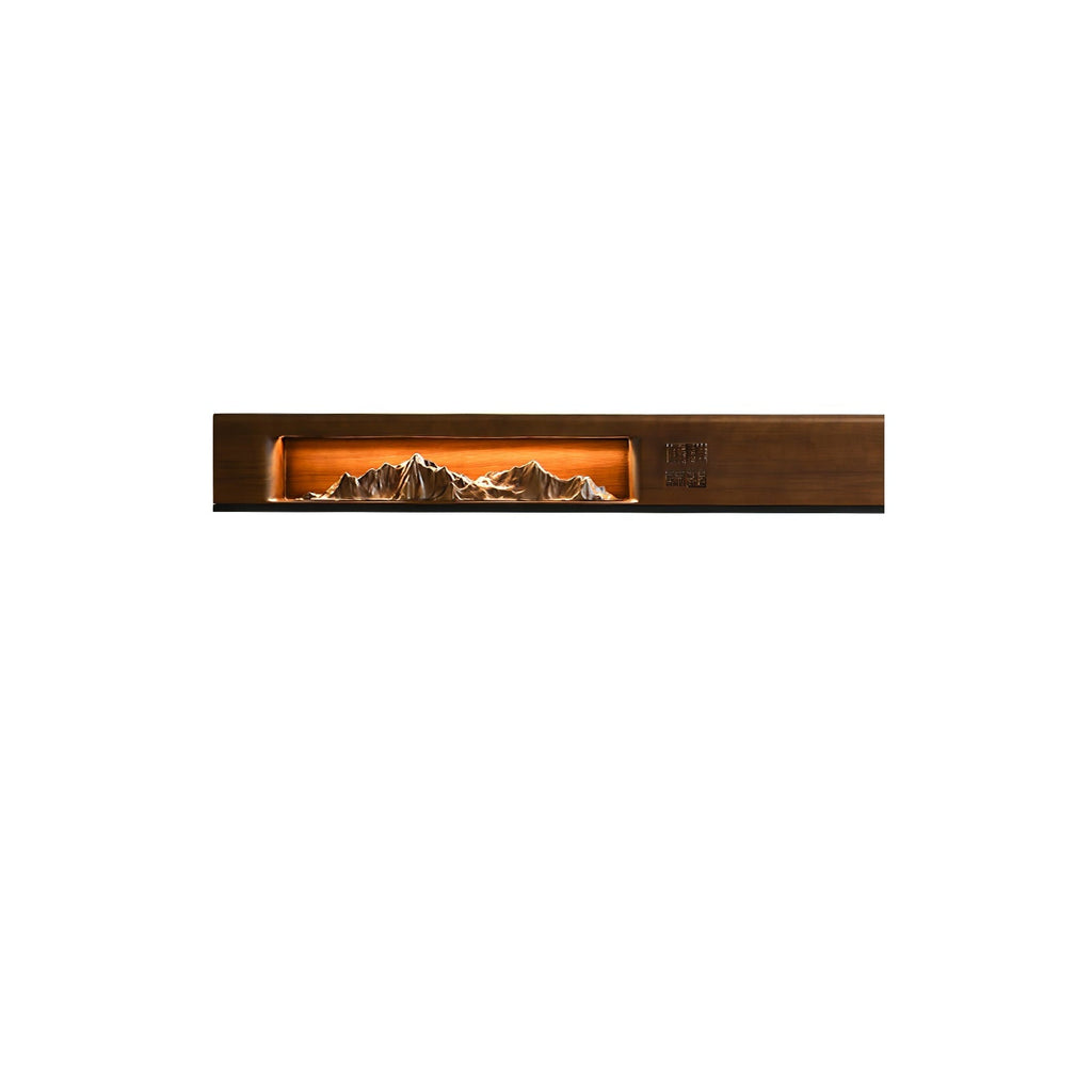 Mountain Reverie Wall Light, Hardwired Wall Sconce, detail 19