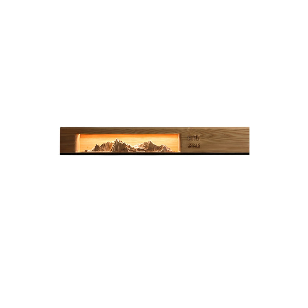 Mountain Reverie Wall Light, Hardwired Wall Sconce, Metal, L 120 cm x H 18.5 cm
