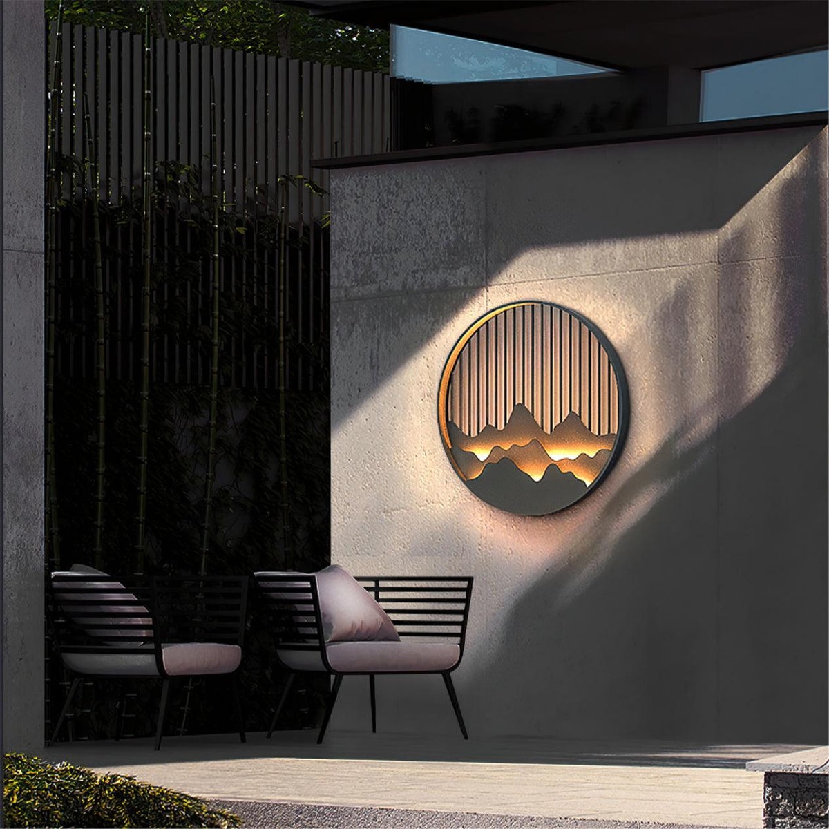 Mountain Exterior Wall Light, Outdoor Wall Light, detail 4