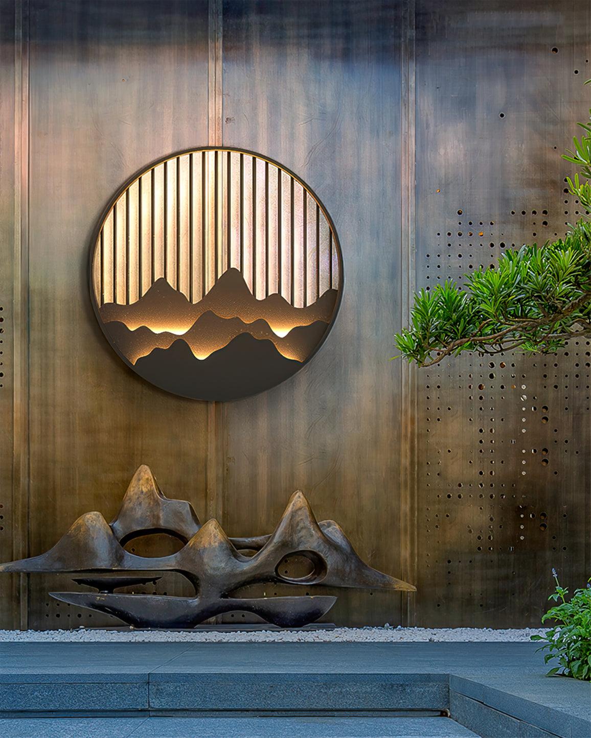 Mountain Exterior Wall Light, Outdoor Wall Light, detail 7