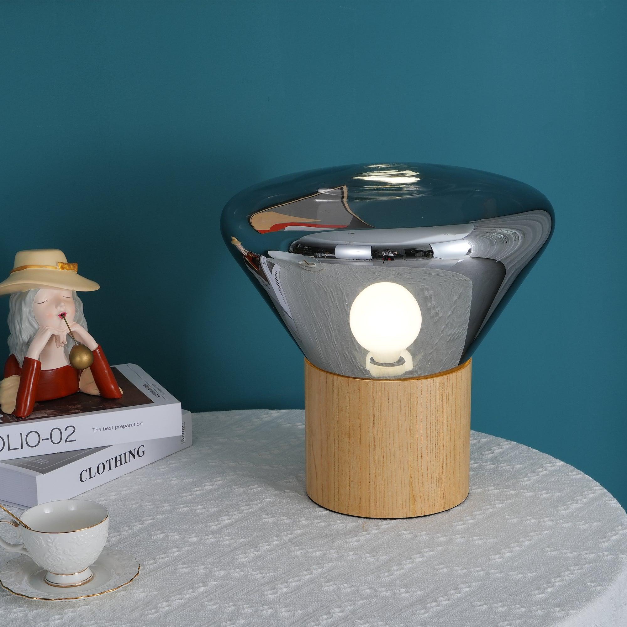 Bois Table Light, Bedside Table Lamp, detail 5