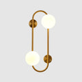 Buch Wall Light, Bedroom Wall Sconce, Metal, W 21cm x H 45cm