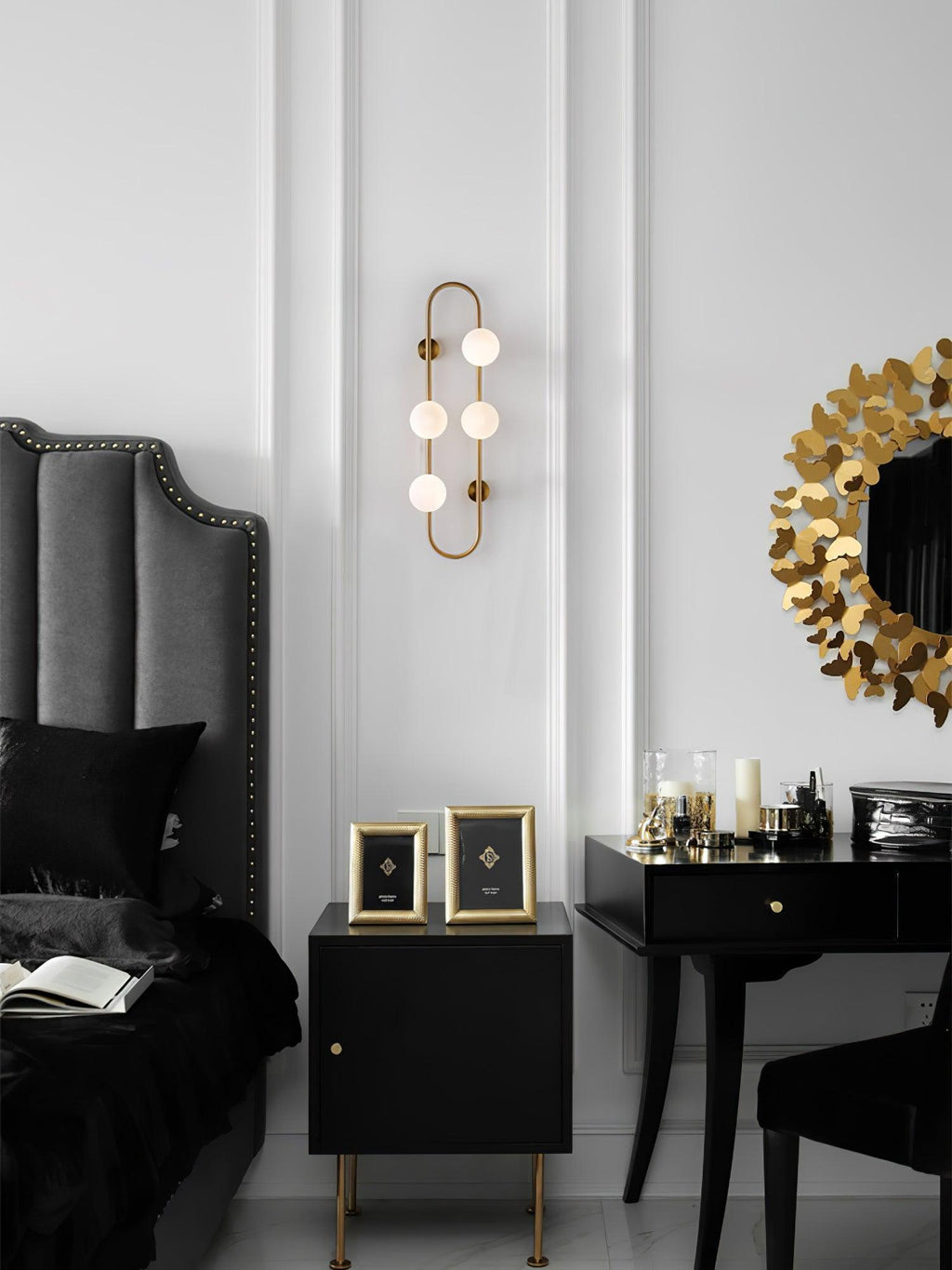 Buch Wall Light, Bedroom Wall Sconce, detail 11