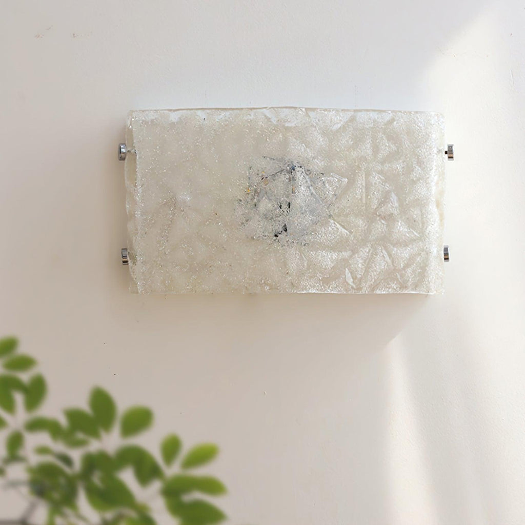 Murano Glass Wall Light, Hardwired Wall Sconce, detail 4