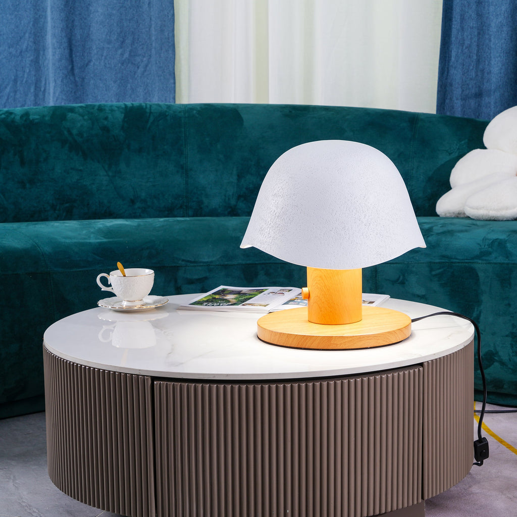 Mushroom Inspired Table Light, Bedside Table Lamp, detail 7