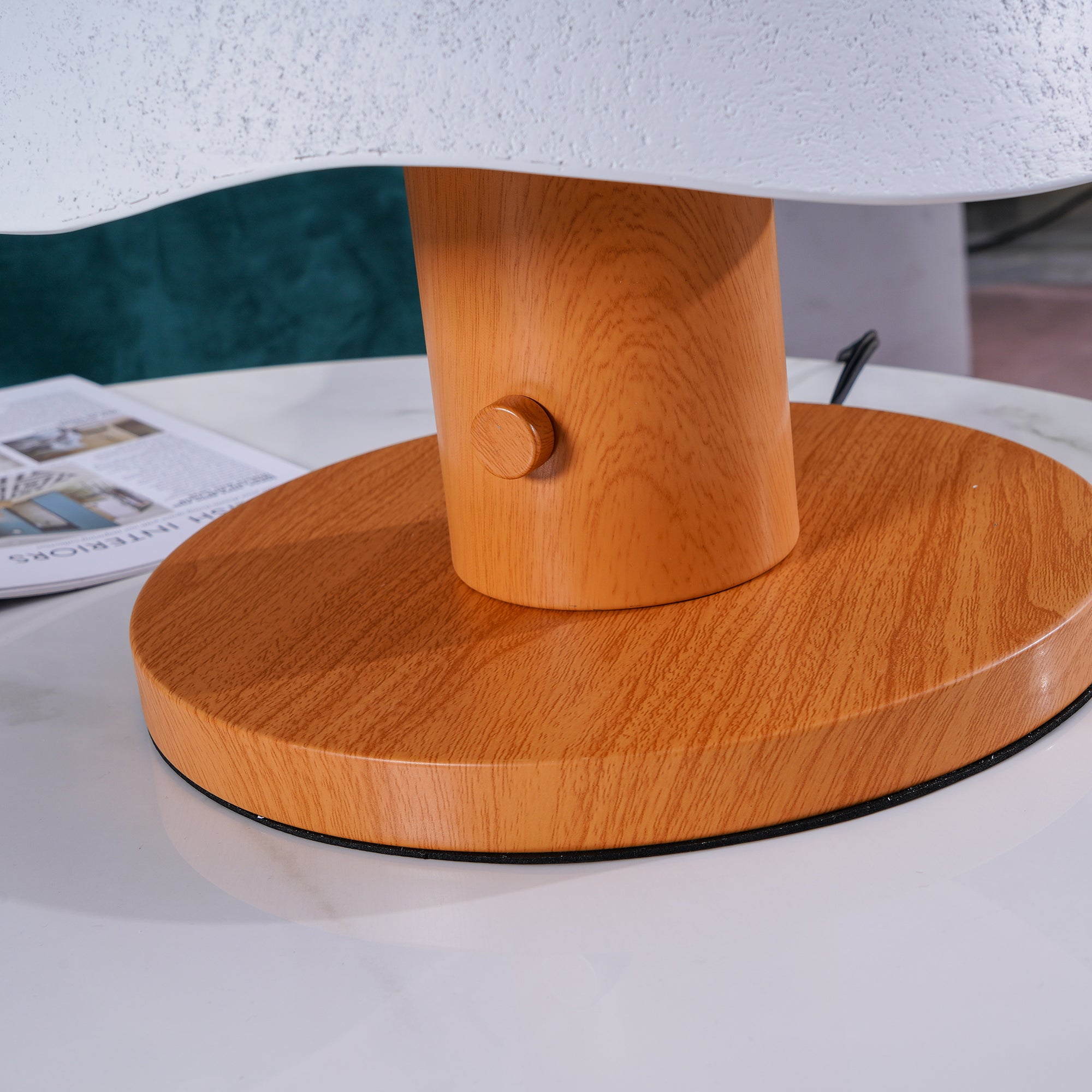 Mushroom Inspired Table Light, Bedside Table Lamp, detail 9