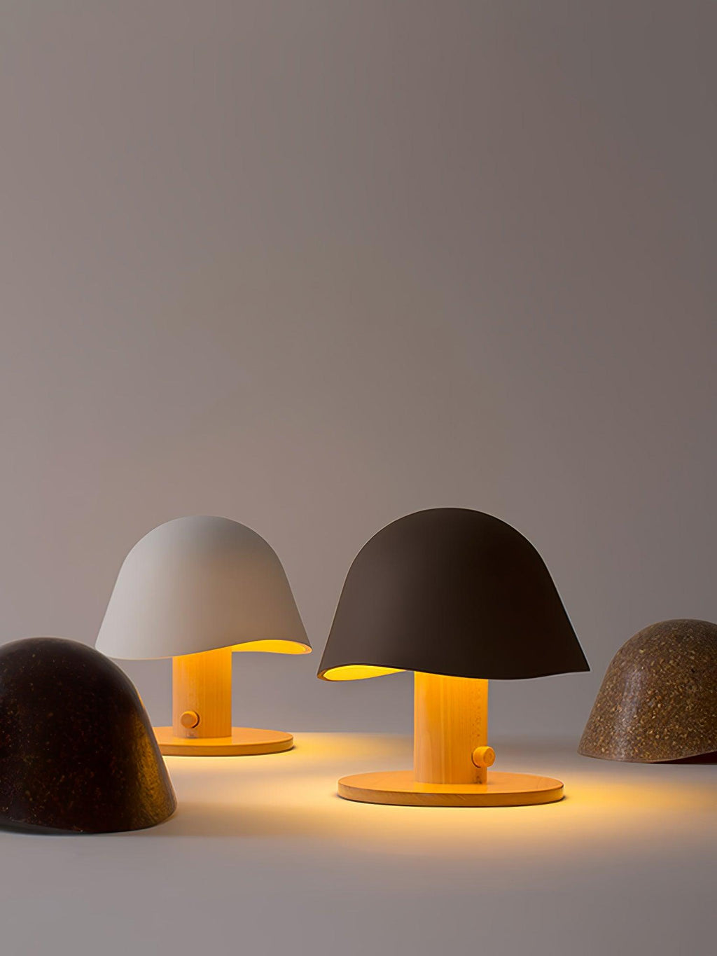 Mushroom Inspired Table Light, Bedside Table Lamp, detail 16