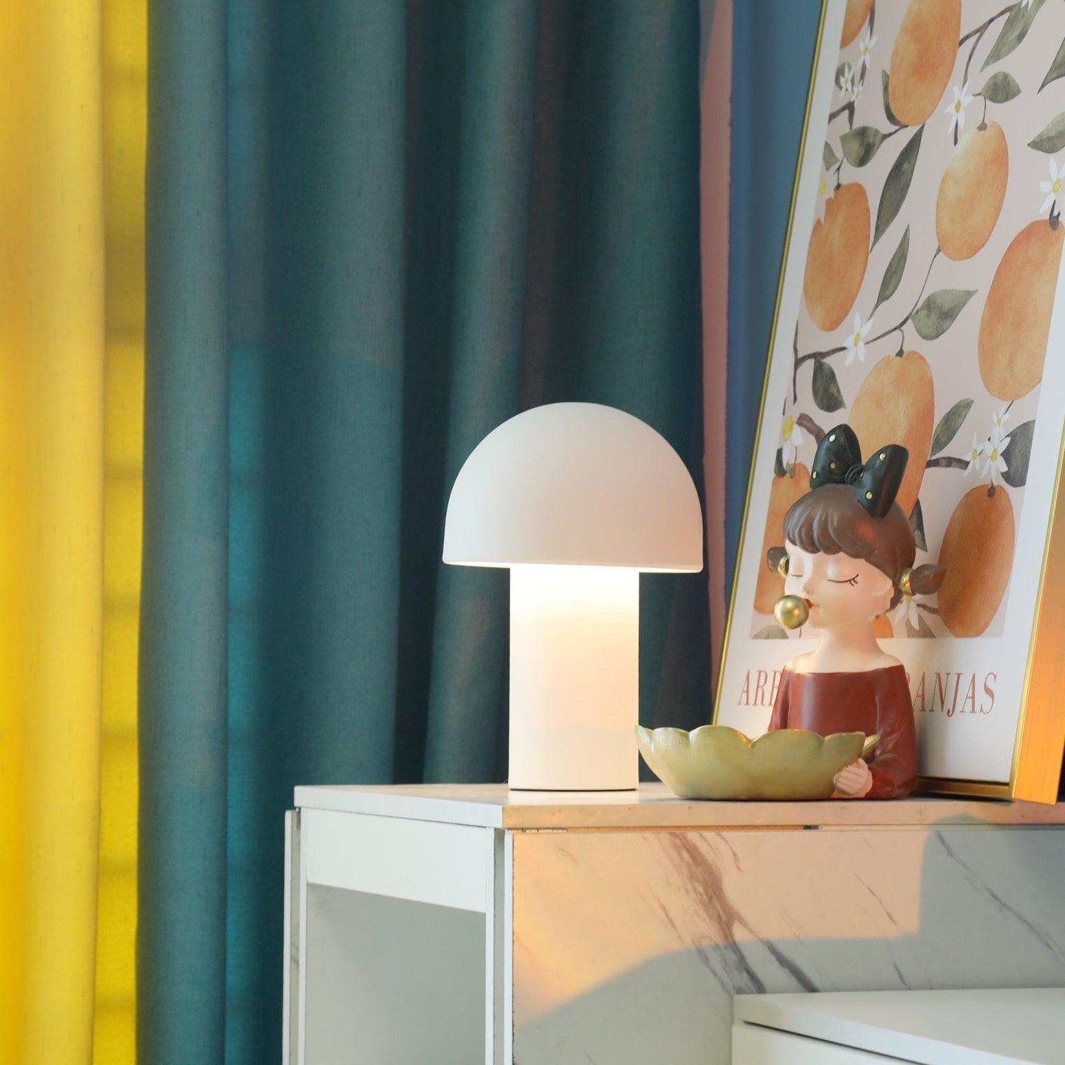Mushroom Umbrella Table Light, Bedside Table Lamp, detail 7