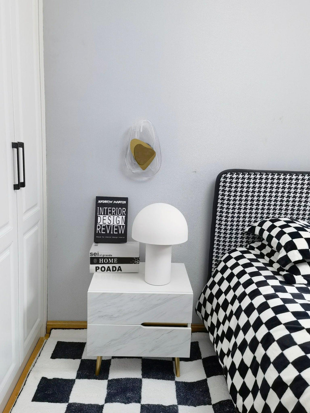 Mushroom Umbrella Table Light, Bedside Table Lamp, detail 18