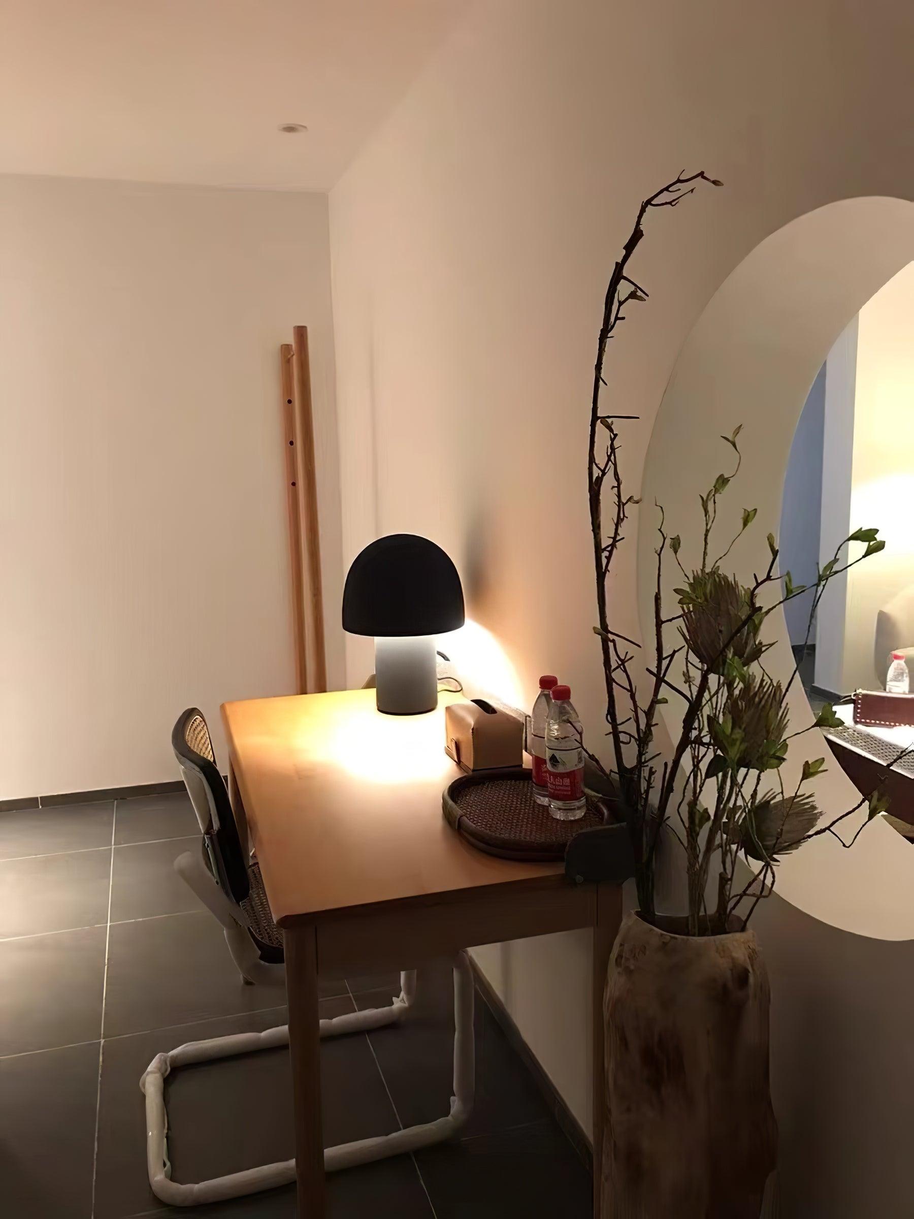 Mushroom Umbrella Table Light, Bedside Table Lamp, detail 22
