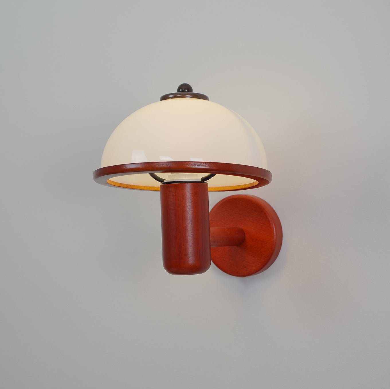 Seren Mushroom Wall Light, Hardwired Wall Sconce, detail 16