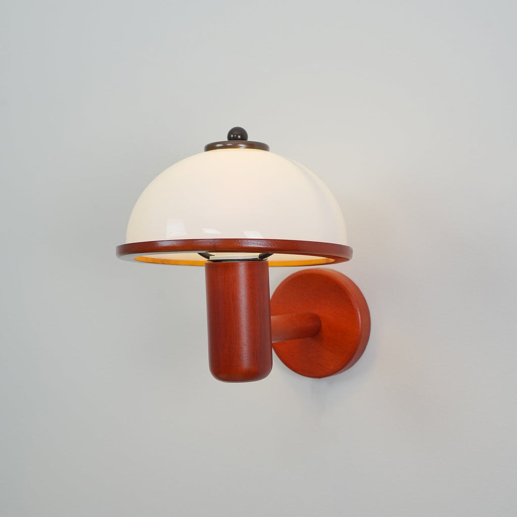 Seren Mushroom Wall Light, Hardwired Wall Sconce, detail 15