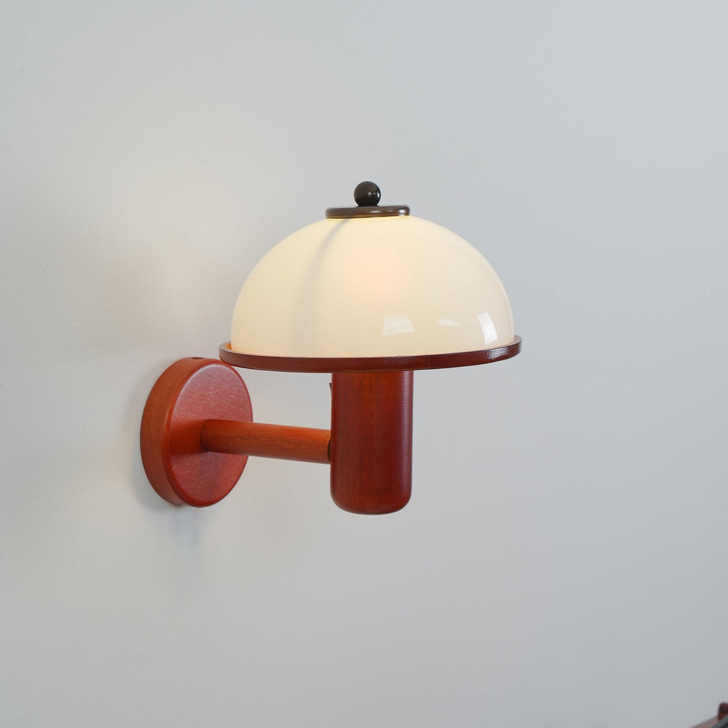 Seren Mushroom Wall Light, Hardwired Wall Sconce, detail 18