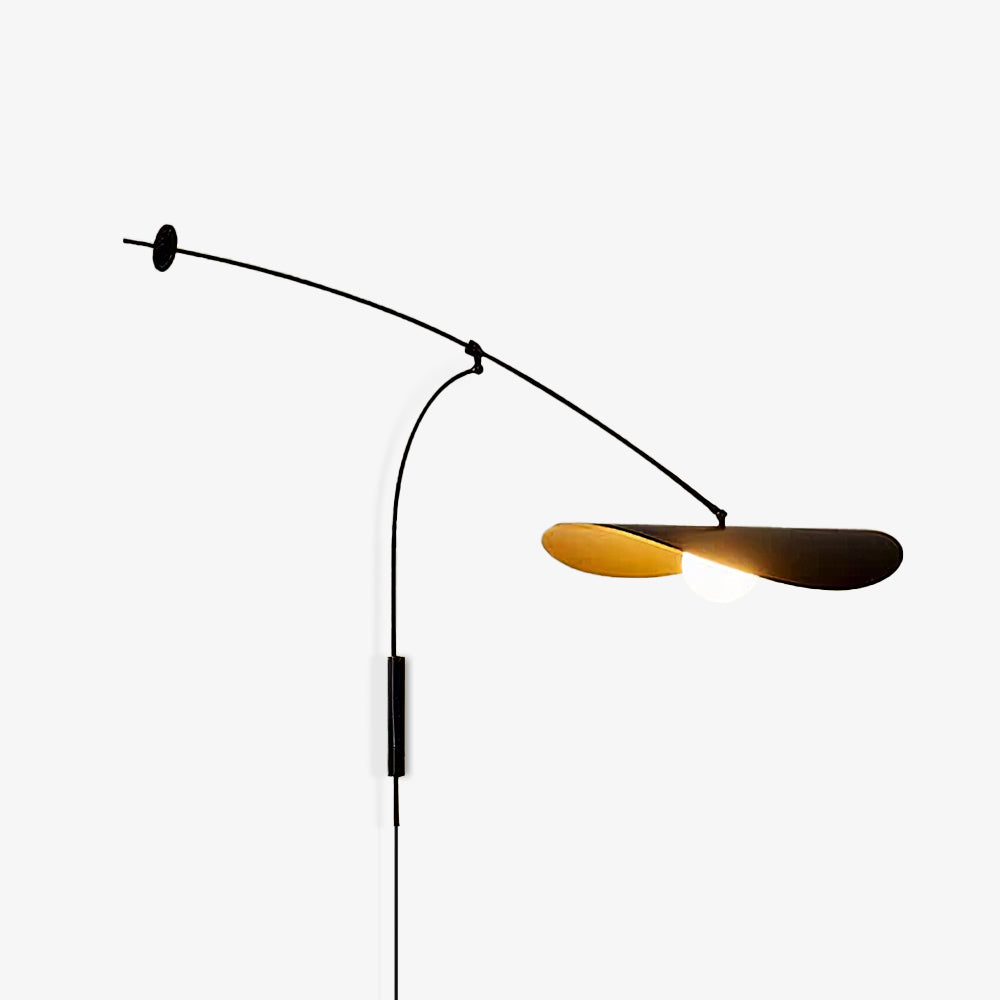 Myrna Wall Light, Hardwired Wall Sconce, Iron, Dia 75cm x H 55cm