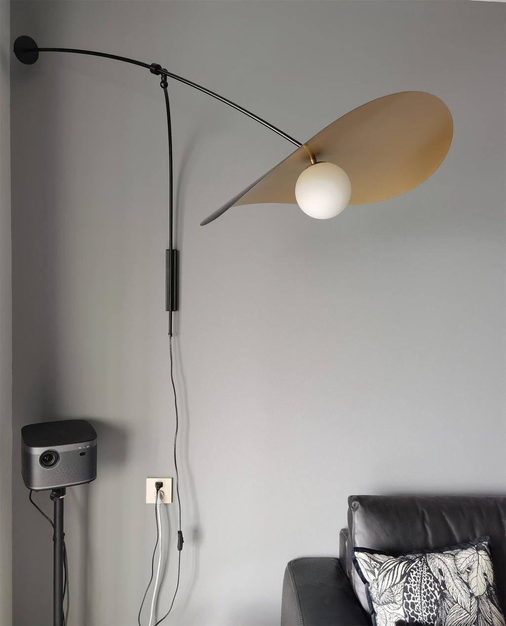 Myrna Wall Light, Hardwired Wall Sconce, detail 14