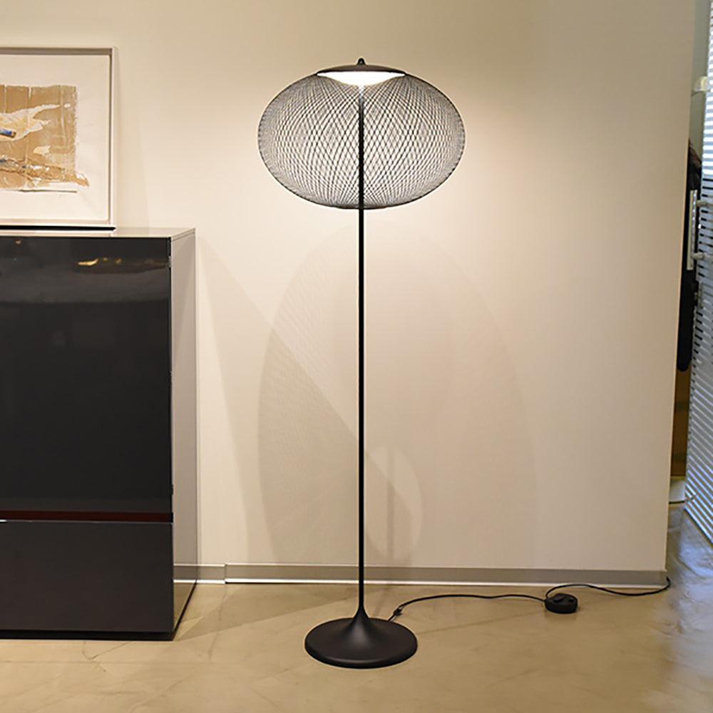Metallic Meshwork Floor Light, Floor Lamp, detail 3