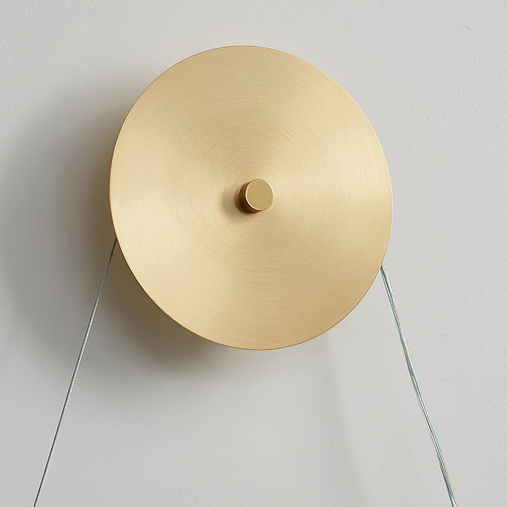 Necklace Loop Wall Light, Hardwired Wall Sconce, detail 16