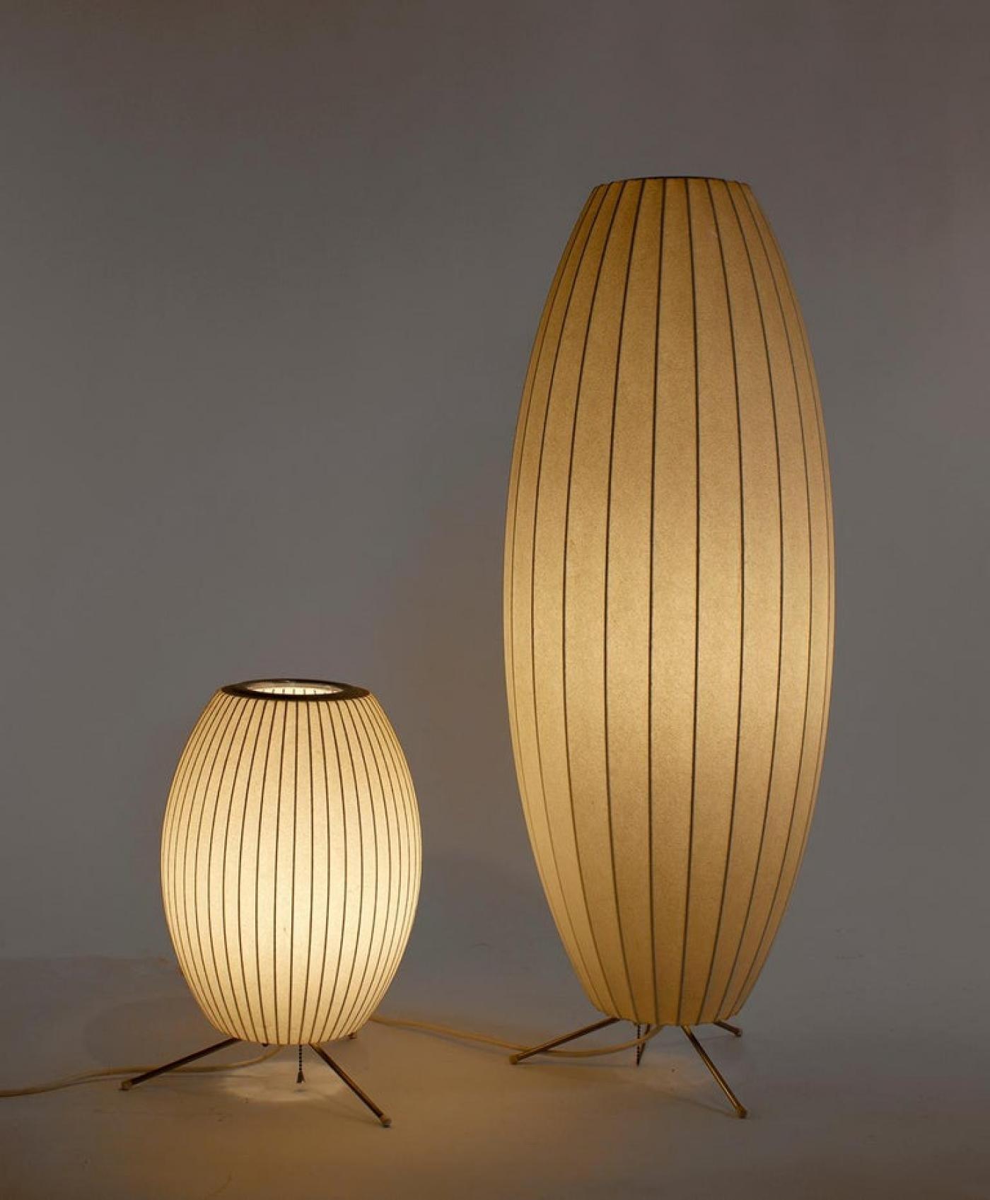 Nelson Tripod Accent Table Light, Bedside Table Lamp, detail 14