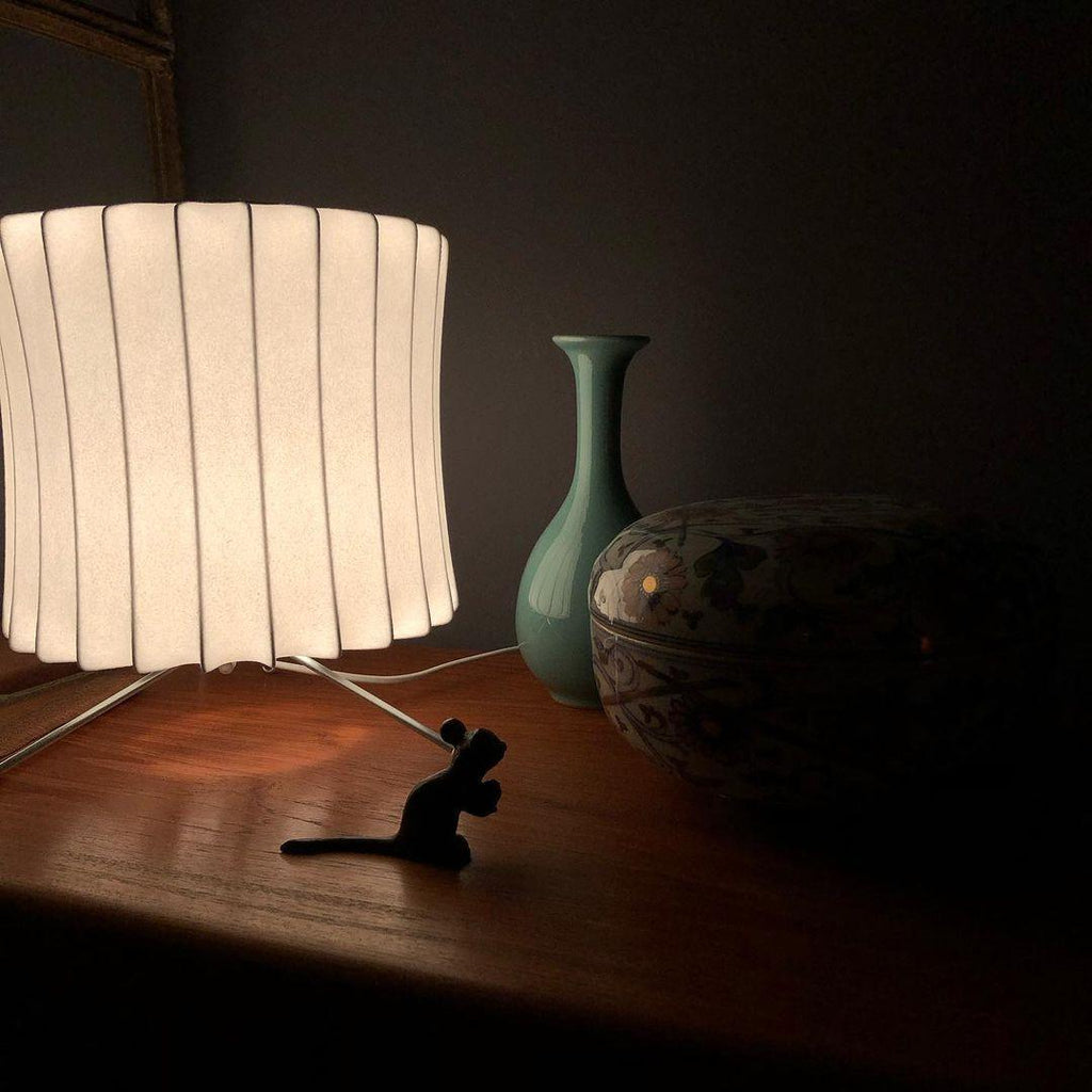 Nelson Tripod Accent Table Light, Bedside Table Lamp, detail 4