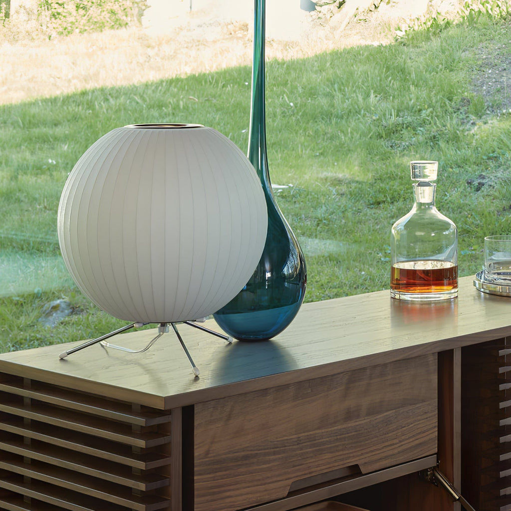 Nelson Tripod Accent Table Light, Bedside Table Lamp, detail 68