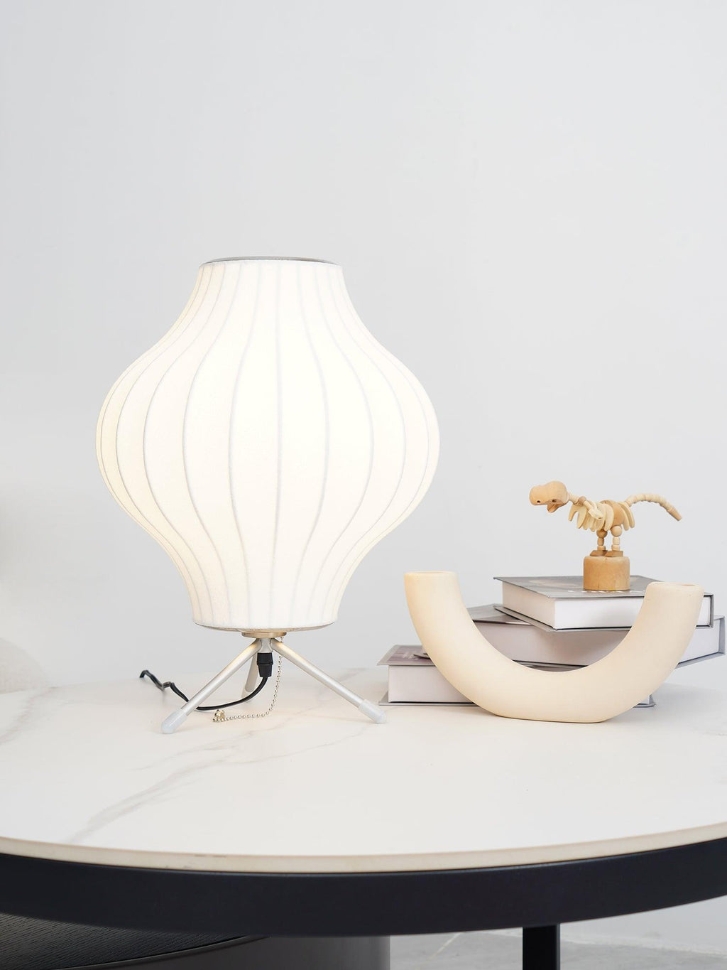 Nelson Tripod Accent Table Light, Bedside Table Lamp, detail 21
