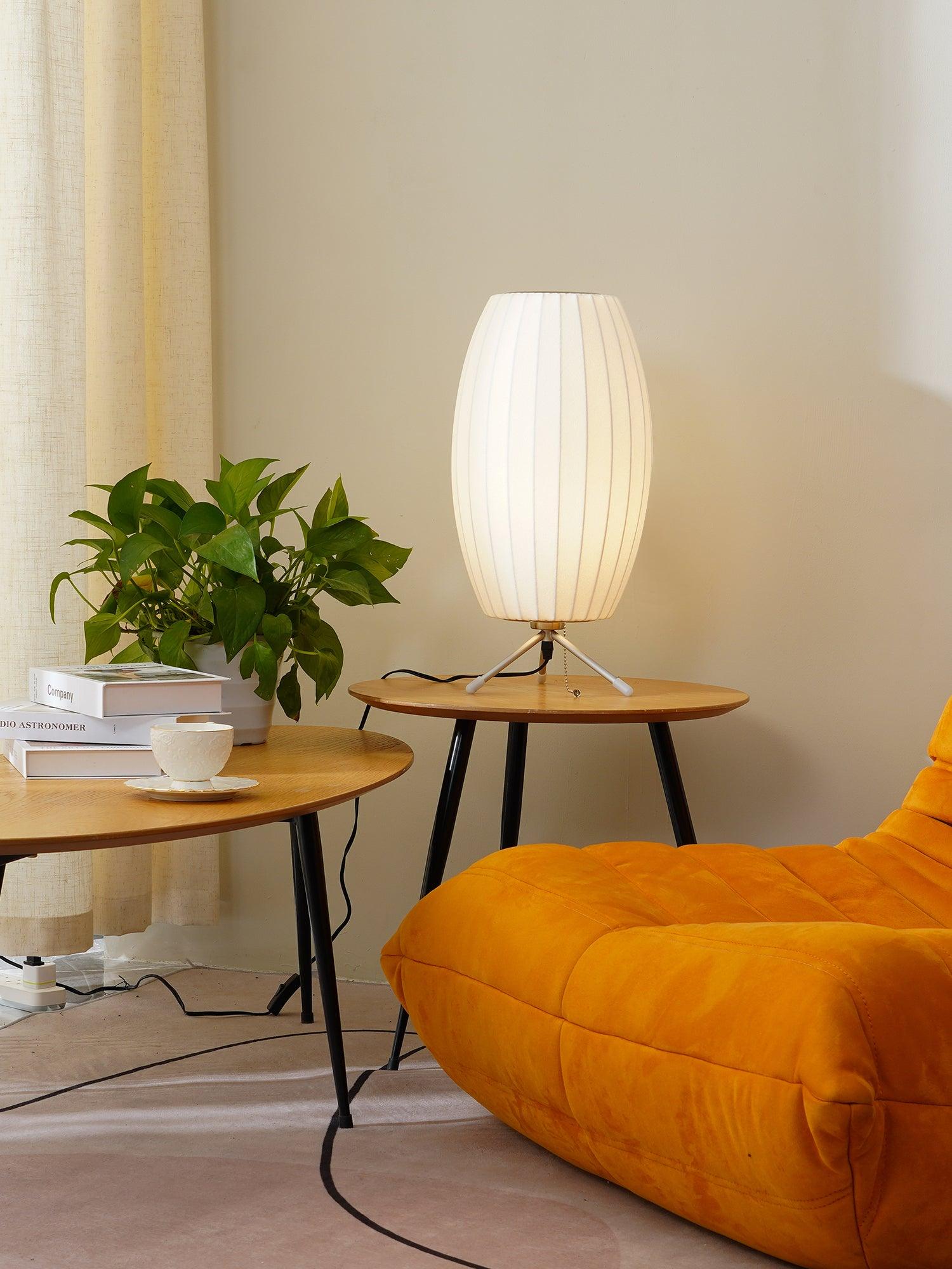 Nelson Tripod Accent Table Light, Bedside Table Lamp, detail 19