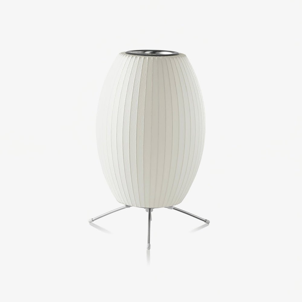 Nelson Tripod Accent Table Light, Bedside Table Lamp, Polymer, Model C Φ 11.8″ x H 15.8″