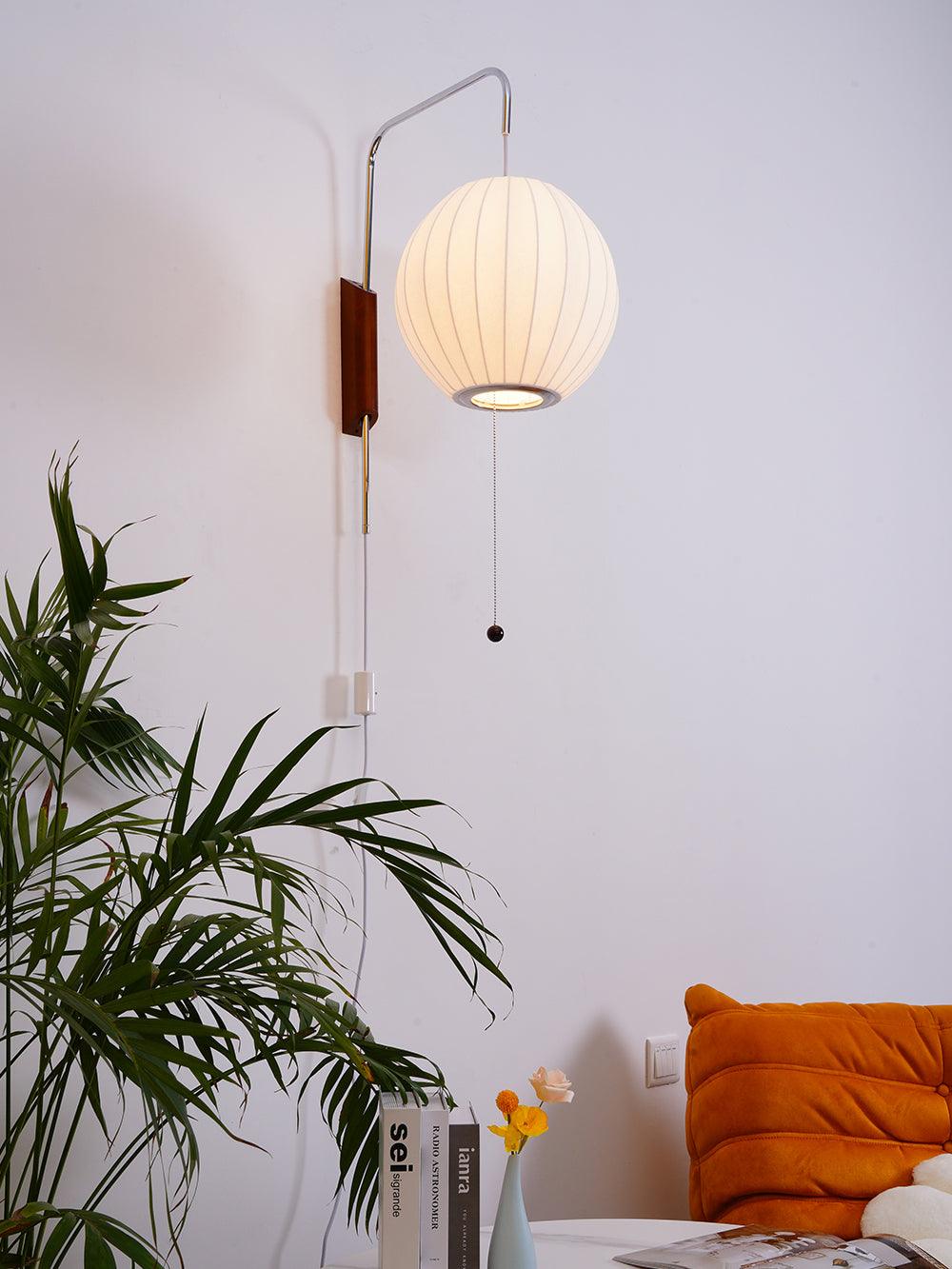 Nelson Bubble Wall Light, Hardwired Wall Sconce, detail 32