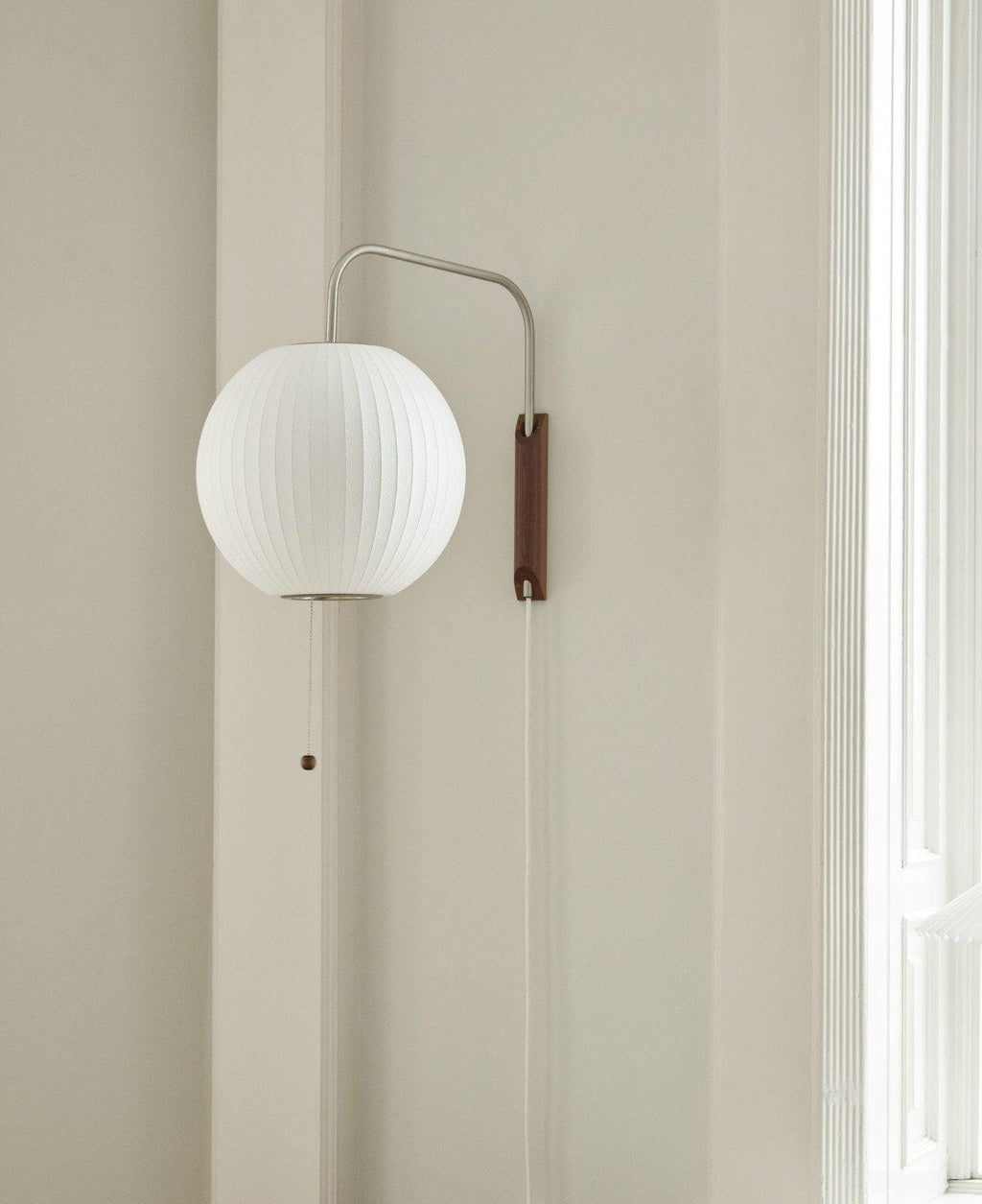 Bubble Ball Wall Light - Dia 26cm x H 36cm Polymer, Plug-In Wall Sconce, detail 29