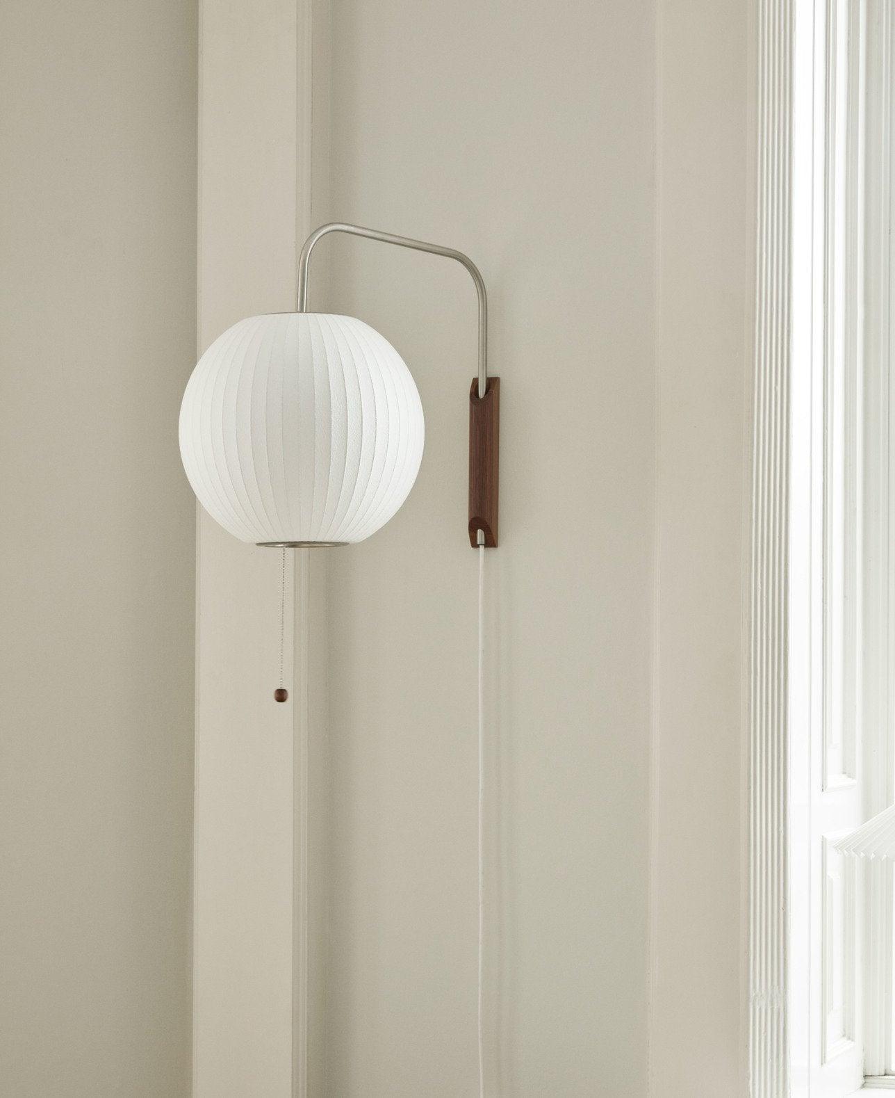 Bubble Ball Wall Light - Dia 26cm x H 36cm Polymer, Plug-In Wall Sconce, detail 29