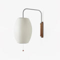 Nelson Bubble Wall Light, Hardwired Wall Sconce, Polymer, Dia 28cm x H 40cm