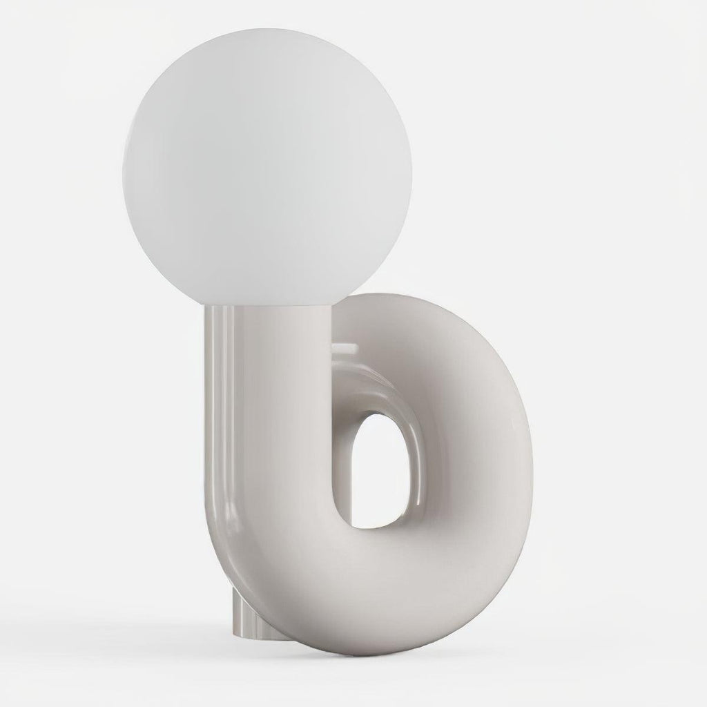 Playful N Shape Table Light, Bedside Table Lamp, detail 15