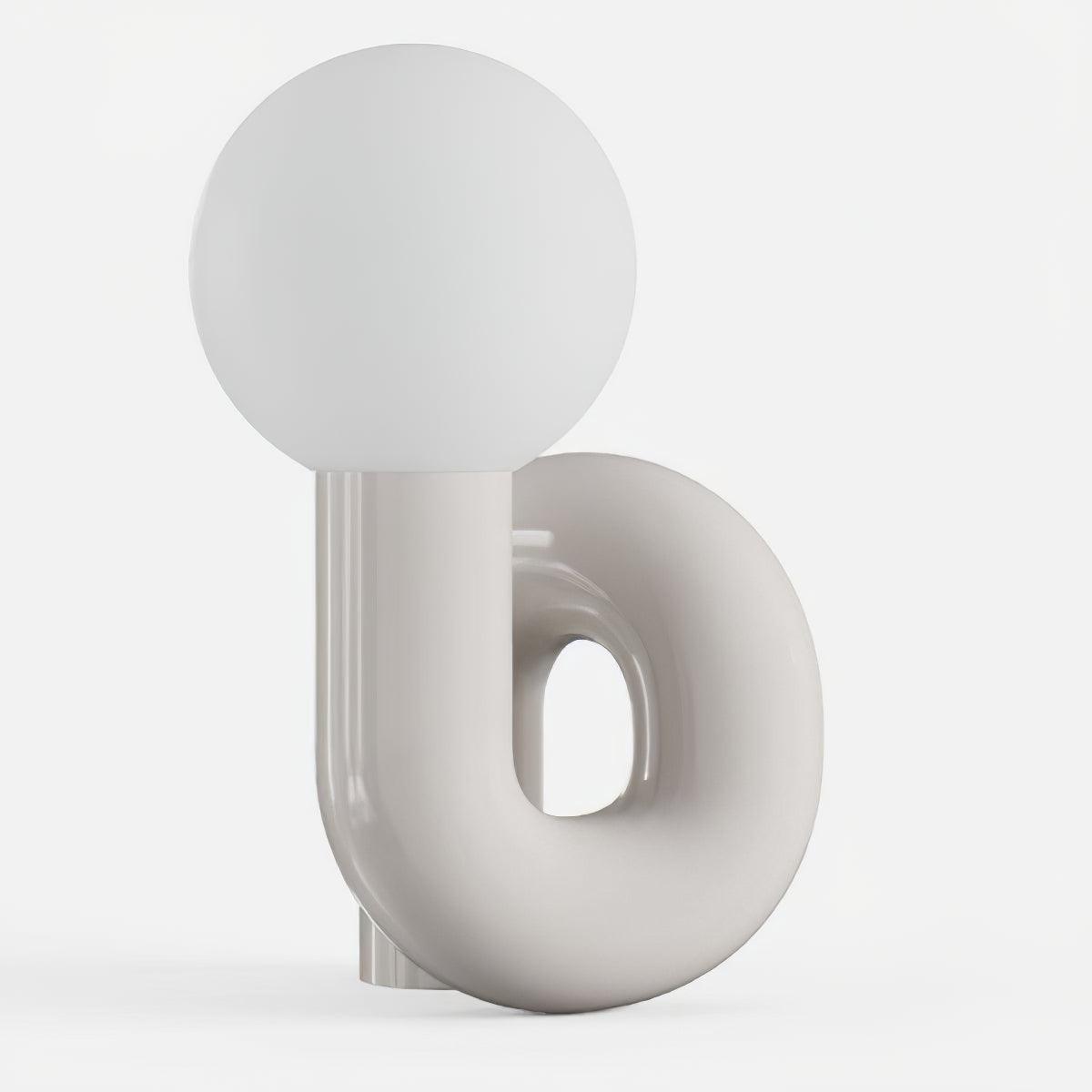 Playful N Shape Table Light, Bedside Table Lamp, detail 15