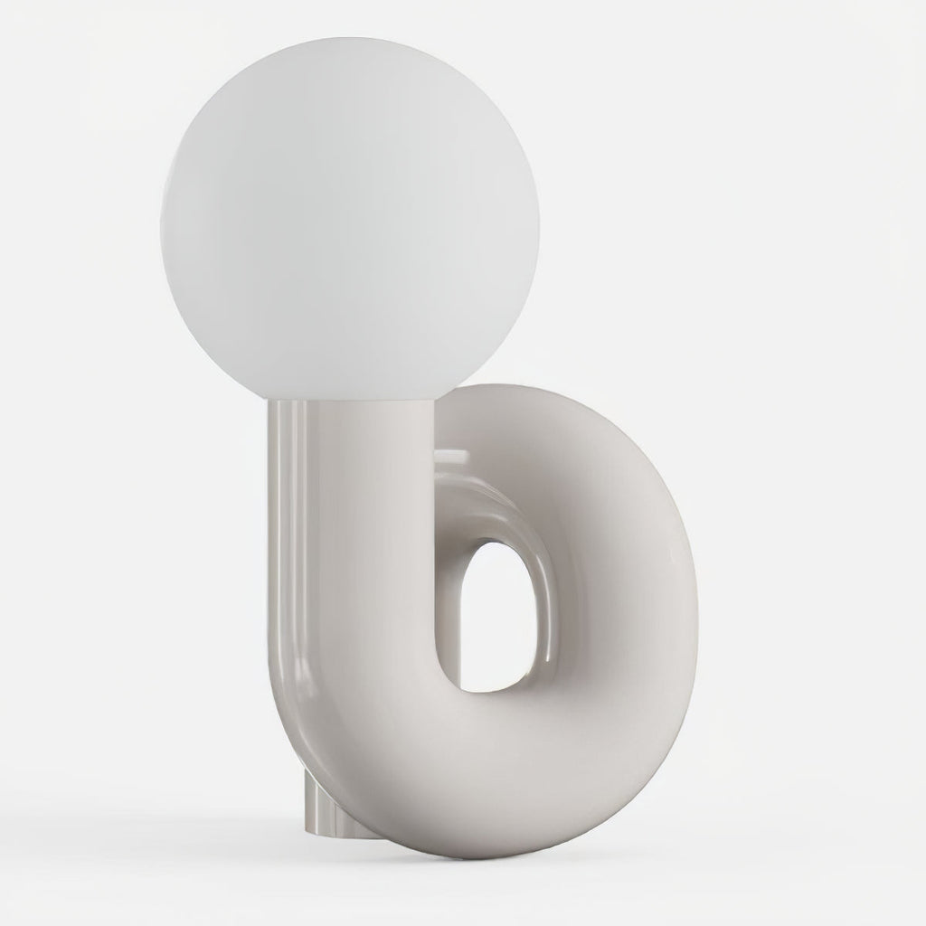 Playful N Shape Table Light, Bedside Table Lamp, detail 50