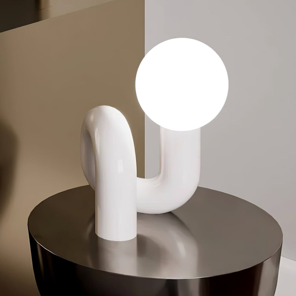 Playful N Shape Table Light, Bedside Table Lamp, detail 36