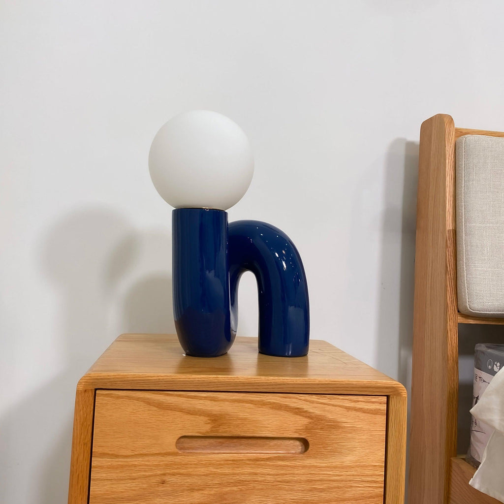 Playful N Shape Table Light, Bedside Table Lamp, detail 32