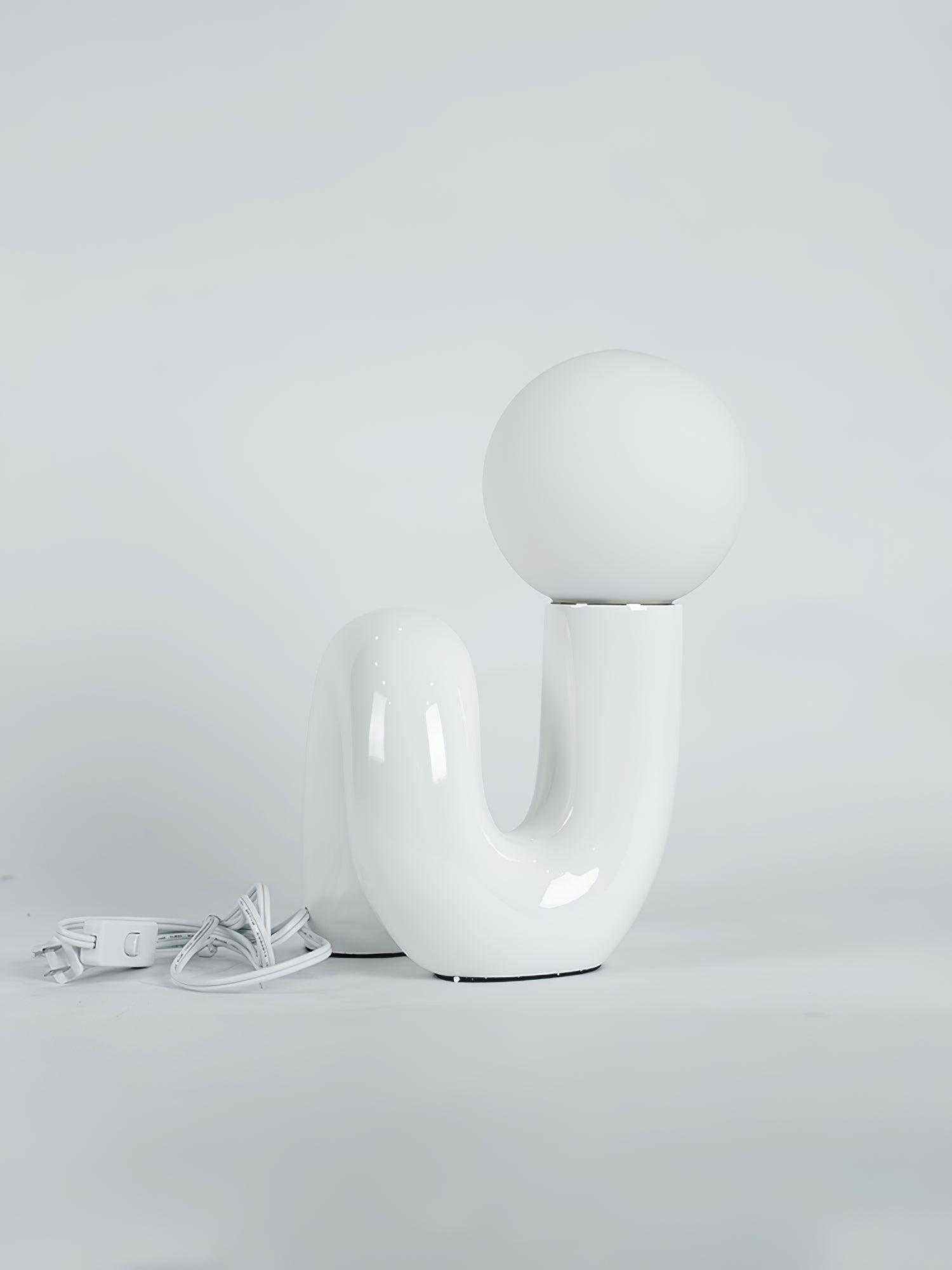 Playful N Shape Table Light, Bedside Table Lamp, detail 9